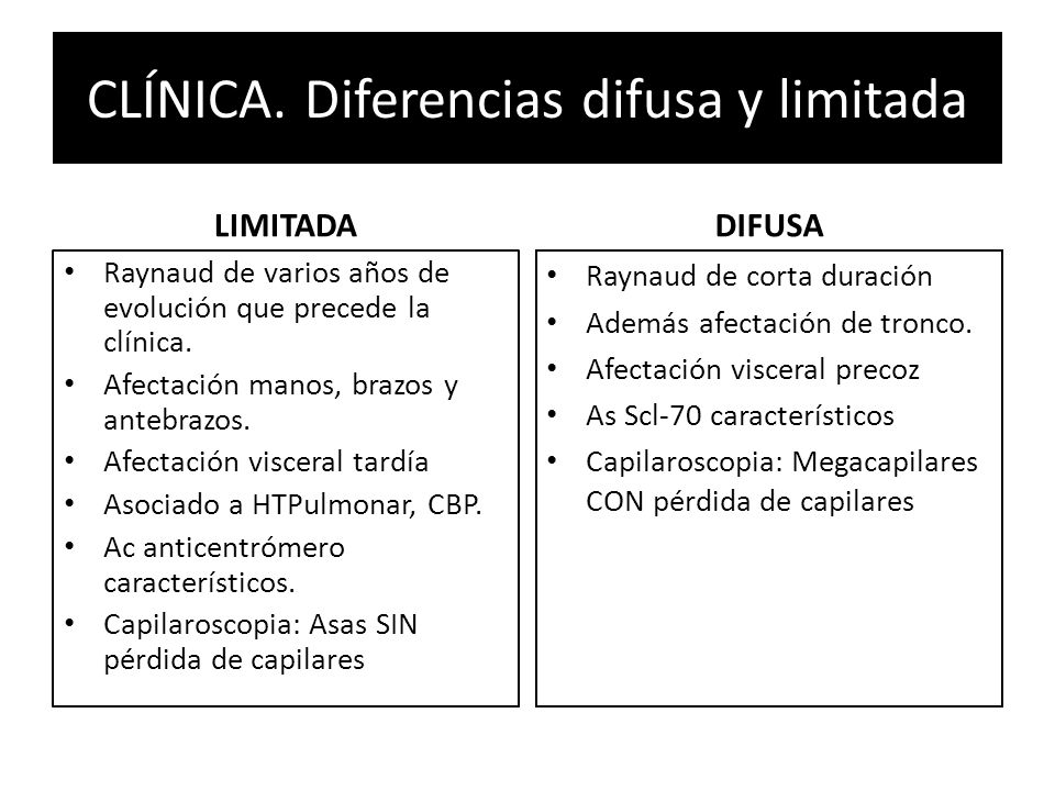 esclerosis sistémica con afectación cutánea difusa